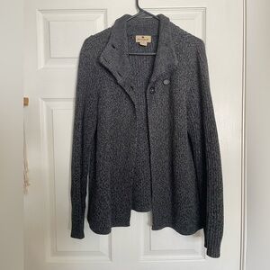 Woolrich Charcoal Knit Sweater Women’s size Medium 100% Cotton